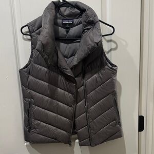Patagonia Women's Gray Quilted Down Vest